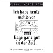 Cover-Bild zum Titel 'Visual Words 2026' von ''