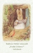 Cover-Bild zum Titel 'Beatrix Potter wünscht "Frohe Ostern!" Notizbuch ( Peter Hase )' von 'Beatrix Potter, Elizabeth M. Potter'