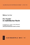Cover-Bild zum Titel 'Der Handel im malikitischen Recht' von 'Rüdiger Lohlker'
