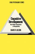 Cover-Bild zum Titel 'Cognitive Development' von 'David R. Olson'