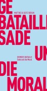 Cover-Bild zum Titel 'Sade und die Moral' von 'Georges Bataille'