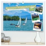 Bayerische Seenlandschaften - Natur im Einklang mit Freizeit und Kultur (hochwertiger Premium Wandkalender 2026 DIN A2 quer), Kunstdruck in Hochglanz - Dieter Wilczek