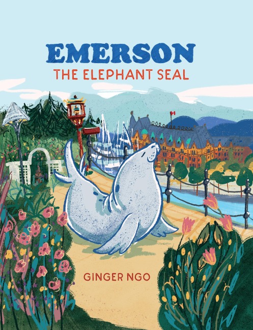 Emerson the Elephant Seal - Ginger Ngo