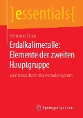 Cover-Bild zum Titel 'Erdalkalimetalle: Elemente der zweiten Hauptgruppe' von 'Hermann Sicius'