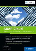 Cover-Bild zum Titel 'ABAP Cloud' von 'André Tiebing, Benjamin Kunold, Patrick Jungk'