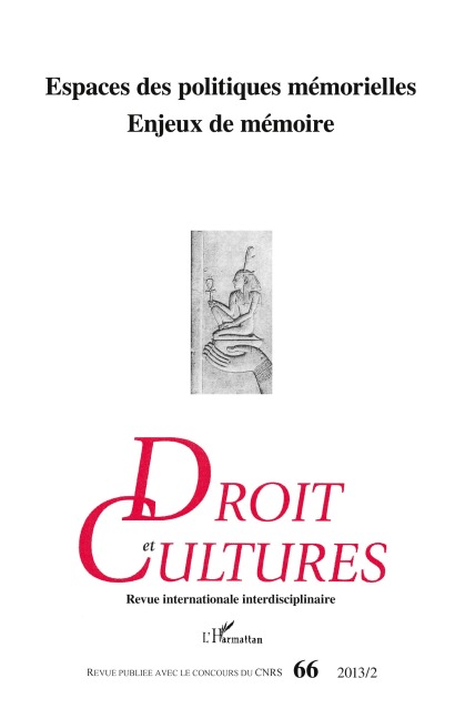 Espaces des politiques mémorielles - Collectif