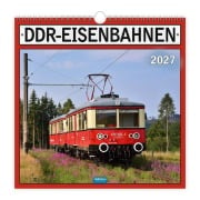 Cover-Bild zum Titel 'TRÖTSCH - Technikkalender DDR-Eisenbahnen 2027' von ''