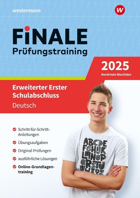 FiNALE Prüfungstraining Erweiterter Erster Schulabschluss Nordrhein-Westfalen. Deutsch 2025 - Martina Wolff, Andrea Heinrichts