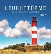Cover-Bild zum Titel 'Leuchttürme Postkartenkalender 2027 - Leuchten des Nordens' von ''