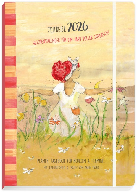 Taschenkalender Zeitreise 2026 - Karin Tauer