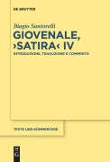 Cover-Bild zum Titel 'Giovenale, "Satira" IV' von 'Biagio Santorelli'