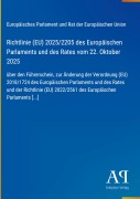 Cover-Bild zum Titel 'Richtlinie (EU) 2025/2205 des Europäischen Parlaments und des Rates vom 22. Oktober 2025' von 'Europäisches Parlament und Rat der Europäischen Union'