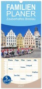 Cover-Bild zum Titel 'Familienplaner 2027 - Zauberhaftes Breslau mit 5 Spalten (Wandkalender, 21 x 45 cm) CALVENDO' von 'Gisela Kruse'