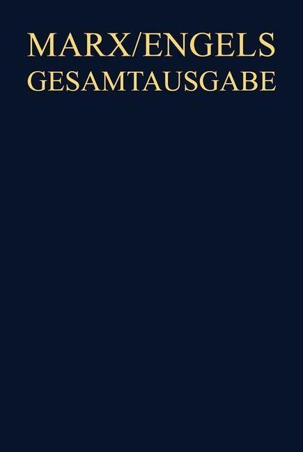 September 1857 bis Dezember 1858 - Karl Marx, Friedrich Engels