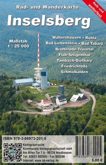 Inselsberg 1 : 25 000 - 
