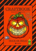 Cover-Bild zum Titel 'CRAFTBOOK - 100 SEITEN GESPENSTISCHES HALLOWEEN - GEISTERSPIEL - RÄTSEL - GRUSELIGE MOTIVE - DIA DE MUERTOS' von 'Gabriele André, Wolfgang André'