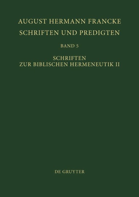 Schriften zur Biblischen Hermeneutik II - 