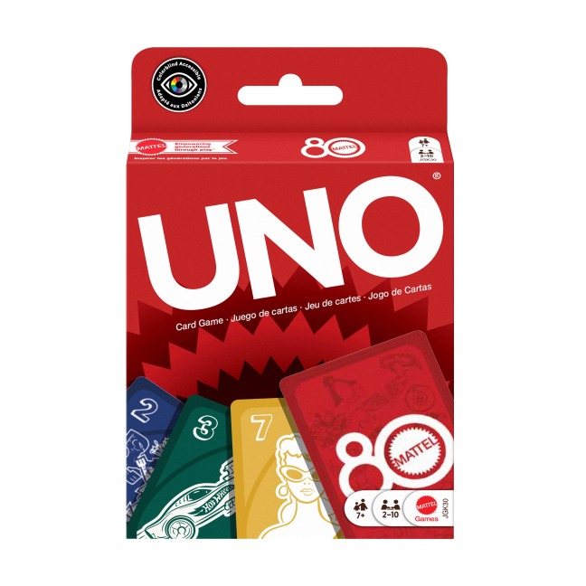 Mattel 80th UNO Ruby Red - 