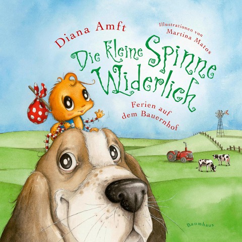 Die kleine Spinne Widerlich - Ferien auf dem Bauernhof Pappbilderbuch - Diana Amft