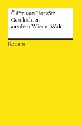 Cover-Bild zum Titel 'Geschichten aus dem Wiener Wald. Volksstück' von 'Ödön Von Horváth'