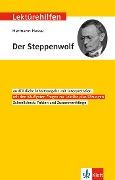 Cover-Bild zum Titel 'Klett Lektürehilfen Hermann Hesse "Der Steppenwolf"' von ''