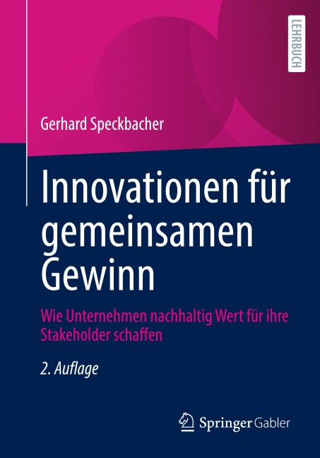 Innovationen für gemeinsamen Gewinn - Gerhard Speckbacher