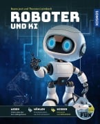 Cover-Bild zum Titel 'Kosmos SchlauFUX Roboter und KI' von 'Thorsten Leimbach, Beate Jost'