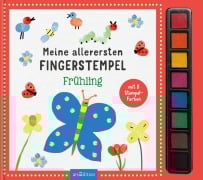 Cover-Bild zum Titel 'Meine allerersten Fingerstempel Frühling' von ''