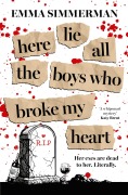 Cover-Bild zum Titel 'Here Lie All the Boys Who Broke My Heart' von 'Emma Simmerman'