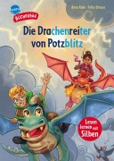 Cover-Bild zum Titel 'Die Drachenreiter von Potzblitz' von 'Anna Ruhe'