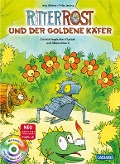 Cover-Bild zum Titel 'Ritter Rost: Ritter Rost und der goldene Käfer' von 'Jörg Hilbert, Felix Janosa'