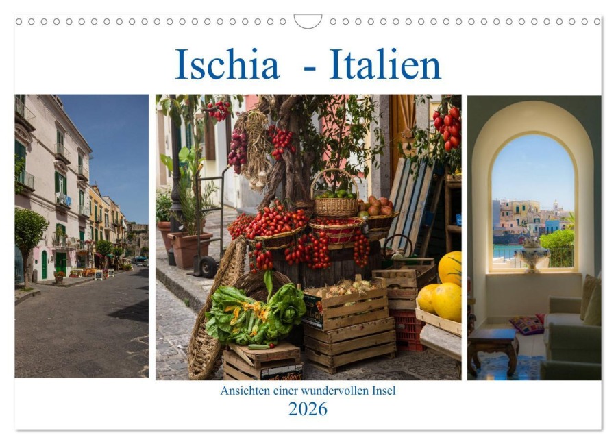 Ischia - Italien (Wandkalender 2026 DIN A3 quer), CALVENDO Monatskalender - Mario Hagen