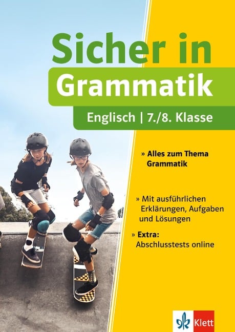 Klett Sicher in Englisch Grammatik  7./8. Klasse - 