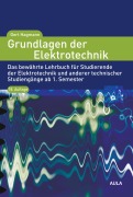 Cover-Bild zum Titel 'Grundlagen der Elektrotechnik' von 'Gert Hagmann'