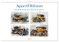 Aquarell Oldtimer (Wandkalender 2025 DIN A4 quer), CALVENDO Monatskalender - Steffen Gierok-Latniak