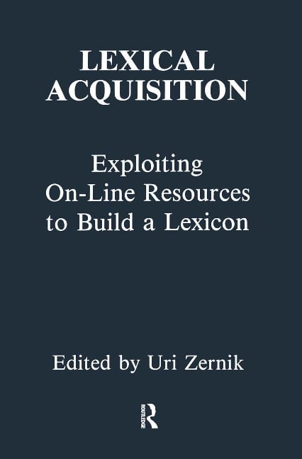 Lexical Acquisition - 