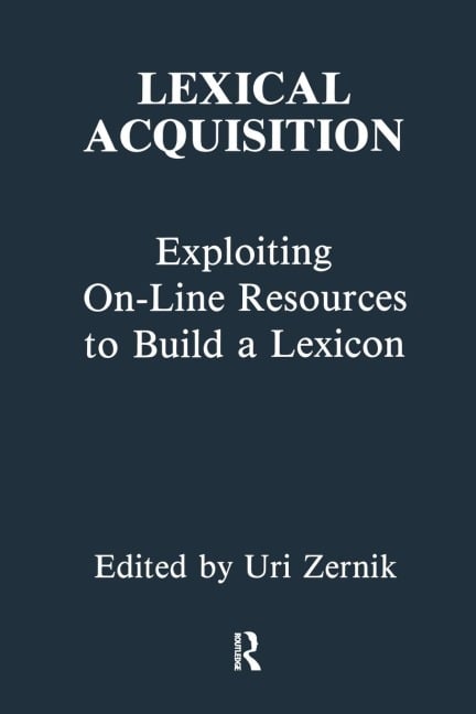 Lexical Acquisition - 