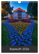 Cover-Bild zum Titel 'Bayreuth 2026 (Wandkalender 2026 DIN A4 hoch), CALVENDO Monatskalender' von 'Katrin Taepke'