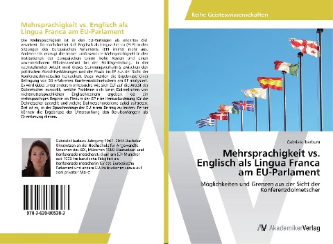 Mehrsprachigkeit vs. Englisch als Lingua Franca am EU-Parlament - Gabriela Ibarburu