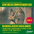Cover-Bild zum Titel 'Sherlock Holmes und die Verhaftung von Jack the Ripper (Seine weltberühmten Abenteuer, Folge 15)' von 'Arthur Conan Doyle, Edward Graham'