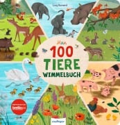 Cover-Bild zum Titel 'Mein 100 Tiere-Wimmelbuch' von 'Sibylle Schumann, Katharina Lotz'