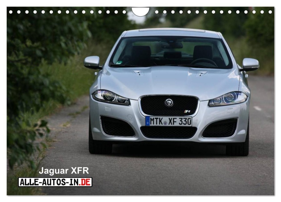 Jaguar XFR (Wandkalender 2025 DIN A4 quer), CALVENDO Monatskalender - Jürgen Wolff