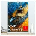 Vögel Porträts (hochwertiger Premium Wandkalender 2025 DIN A2 hoch), Kunstdruck in Hochglanz - Peter Roder