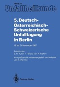 Cover-Bild zum Titel '5. Deutsch-Österreichisch-Schweizerische Unfalltagung in Berlin' von ''