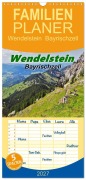 Cover-Bild zum Titel 'Familienplaner 2027 - Wendelstein Bayrischzell mit 5 Spalten (Wandkalender, 21 x 45 cm) CALVENDO' von 'Ramona Benahmed'