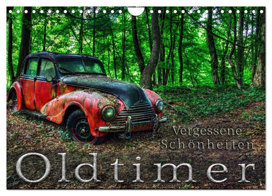 Oldtimer - Vergessene Schönheiten (Wandkalender 2026 DIN A4 quer), CALVENDO Monatskalender - Heribert Adams