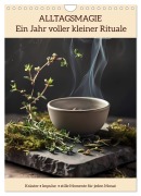 Cover-Bild zum Titel 'ALLTAGSMAGIE Ein Jahr voller kleiner Rituale (Wandkalender 2027 DIN A4 hoch), CALVENDO Monatskalender' von 'Kristin Gräfin Von Montfort'