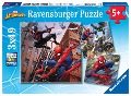 Cover-Bild zum Titel 'Ravensburger Kinderpuzzle 08025 - Spider-Man beschützt die Stadt - 3x49 Teile Spider-Man Puzzle für Kinder ab 5 Jahren' von ''
