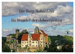 Cover-Bild zum Titel 'Die Burg Hohnstein im Wandel der Jahreszeiten (Wandkalender 2026 DIN A2 quer), CALVENDO Monatskalender' von ''