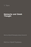 Cover-Bild zum Titel 'Nietzsche and Greek Thought' von 'V. Tejera'
